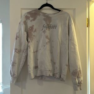 Taylor Swift Folklore Album Crewneck Sweatshirt